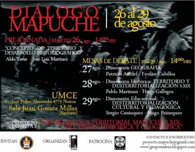 Jornadas de Historiografia Mapuche.